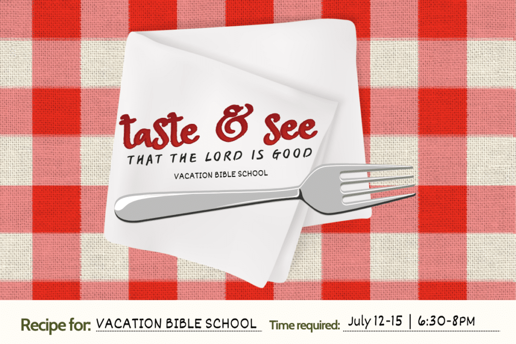 Taste and see VBS Web Header